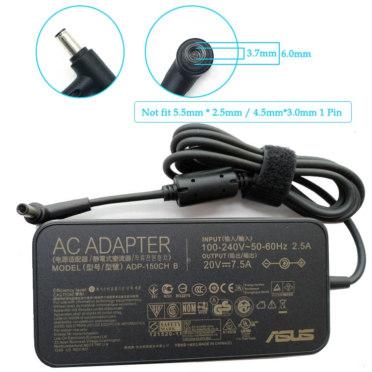 Replacement Adapter for ASUS G531GT-AL048 Adapter