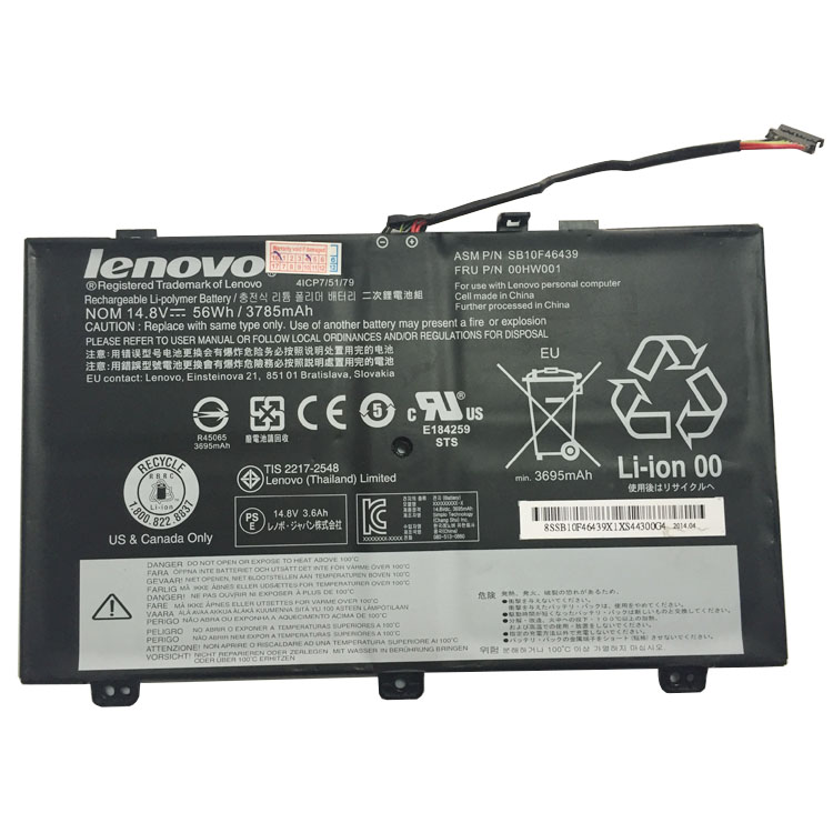 Cheap Lenovo ThinkPad S3 Yoga 14 4IC... battery