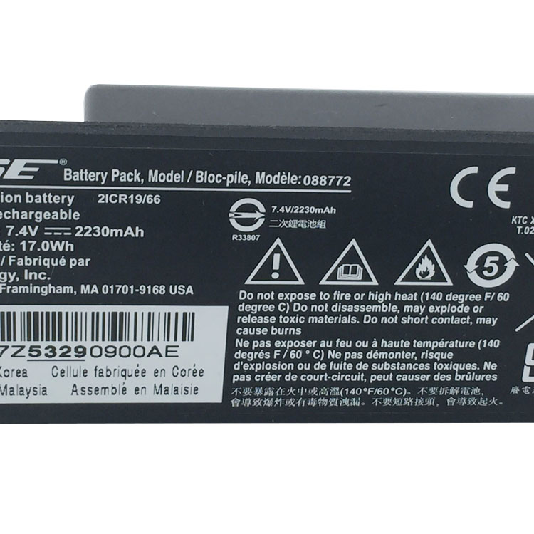 BOSE 088772 battery