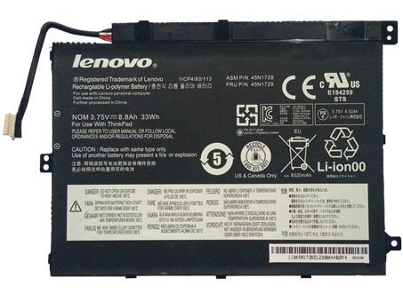 Replacement Battery for Lenovo Lenovo ThinkPad Tablet 10 battery