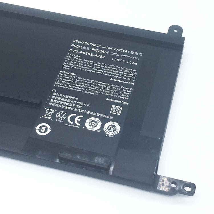 CLEVO Sager NP8650 battery