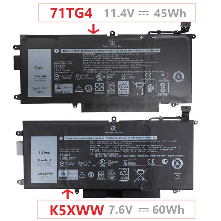 DELL 71TG4 battery