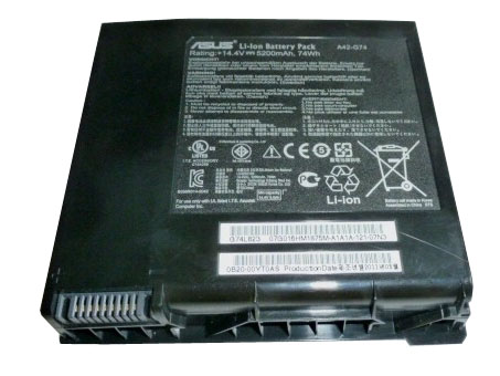 Replacement Battery for Asus Asus G74SX-3D battery