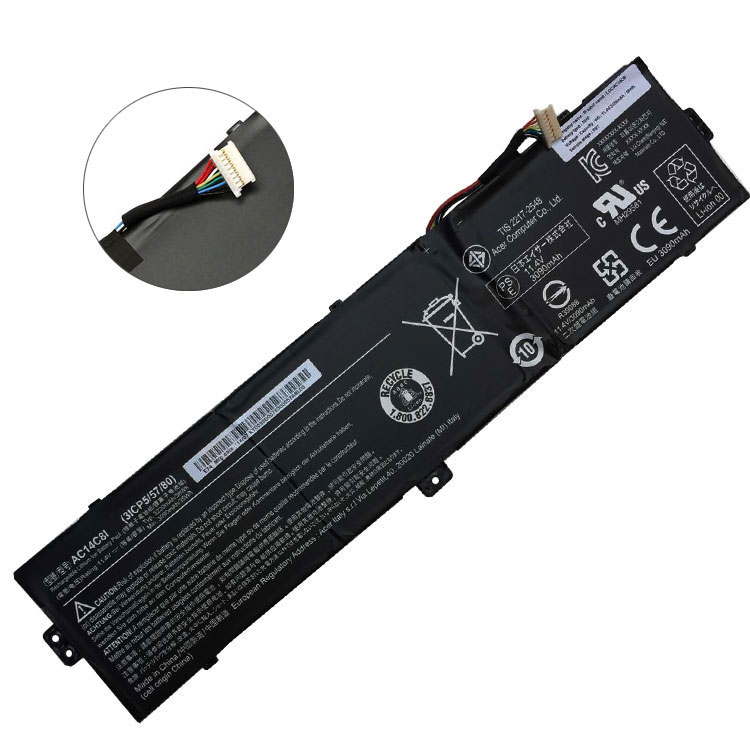 Replacement Battery for ACER AC14C8I battery