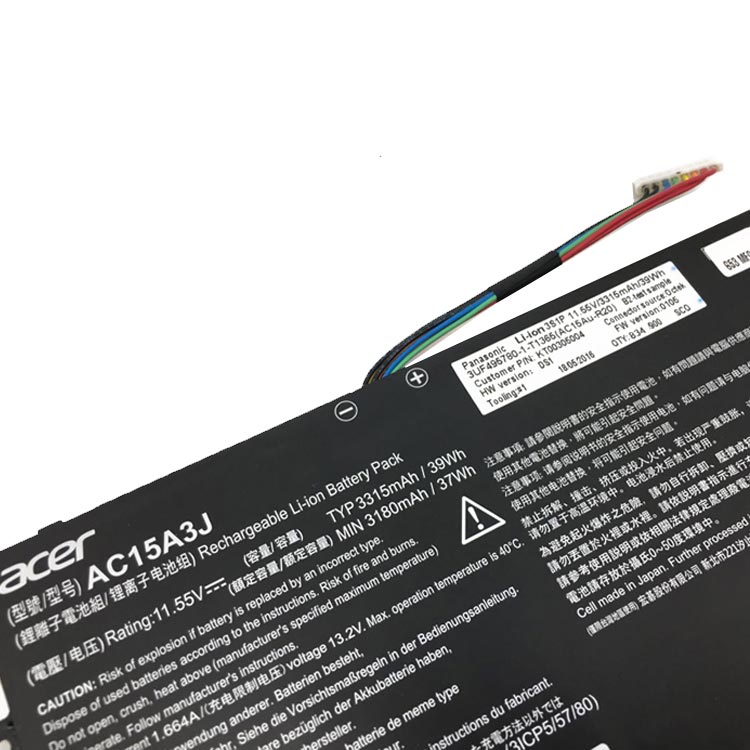 ACER Chromebook R 11 CB5-132T-C4LB battery