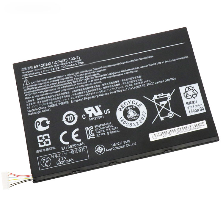 Replacement Battery for ACER Iconia W510P-1867 battery