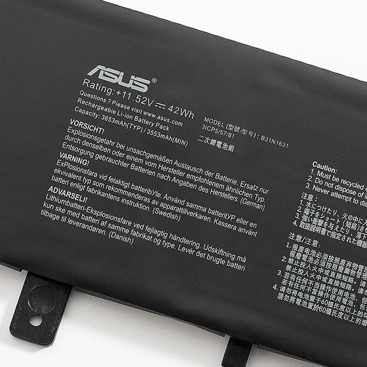 ASUS X505BA-EJ152T battery