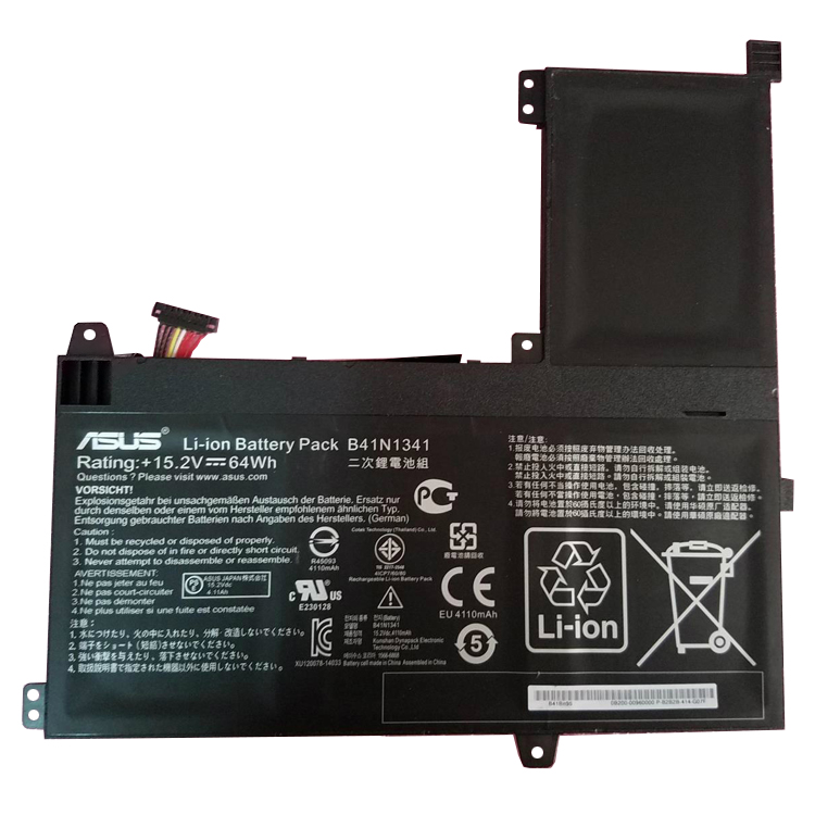 Replacement Battery for Asus Asus Q502LA Series battery