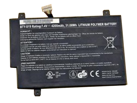 Replacement Battery for MSI MSI 40033906 battery