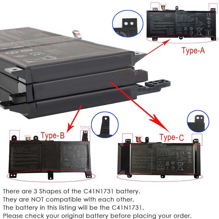 ASUS C41N1731 battery