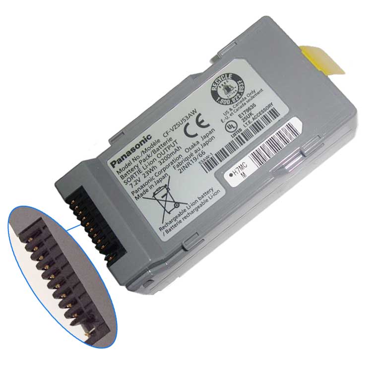 Replacement Battery for Panasonic Panasonic Toughbook CF-U1 battery