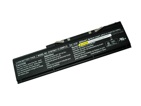 Replacement D700TBAT-12 laptop battery