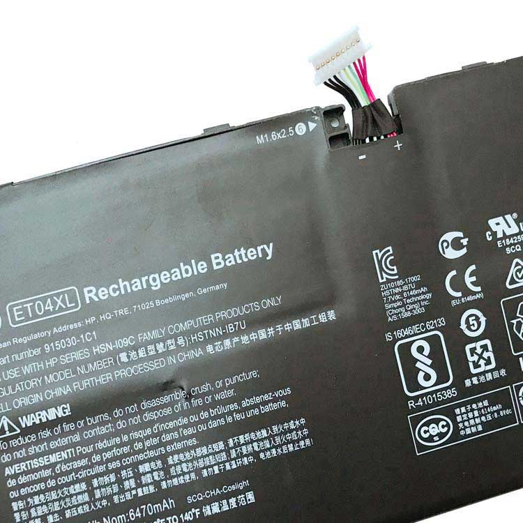 HP HP ET04049XL battery