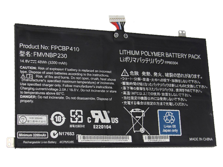 Replacement Battery for Fujitsu Fujitsu Lifebook UH554 battery