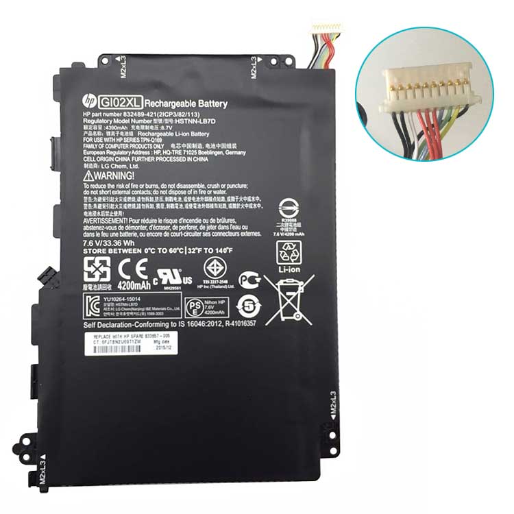 Replacement Battery for HP 832489-421 battery