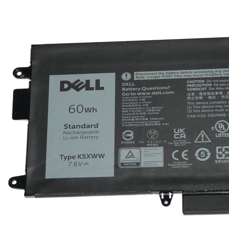 DELL K5XWW battery