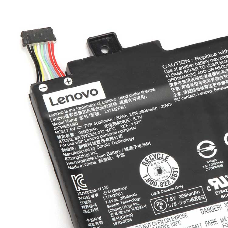 Lenovo Lenovo 100E 300E Chromebook 2nd Gen Series battery