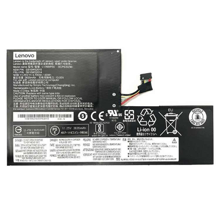 Replacement Battery for LENOVO 5B10S75394 battery