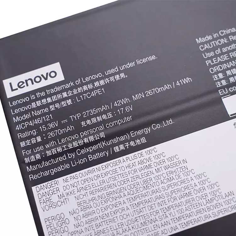 LENOVO L17C4PE1 battery