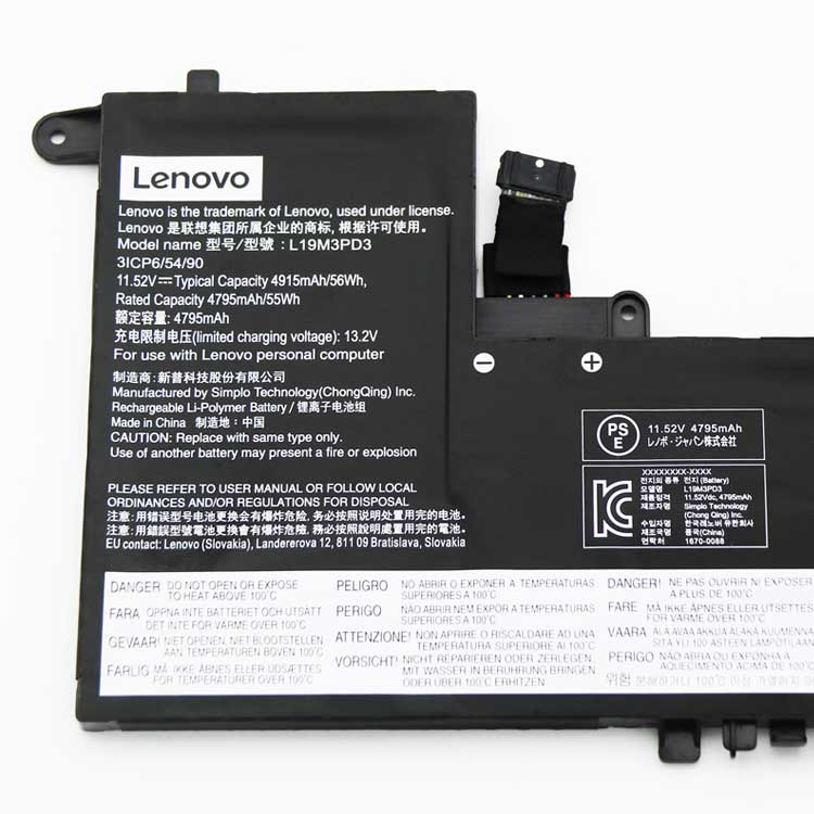 LENOVO L19L3PD3 battery