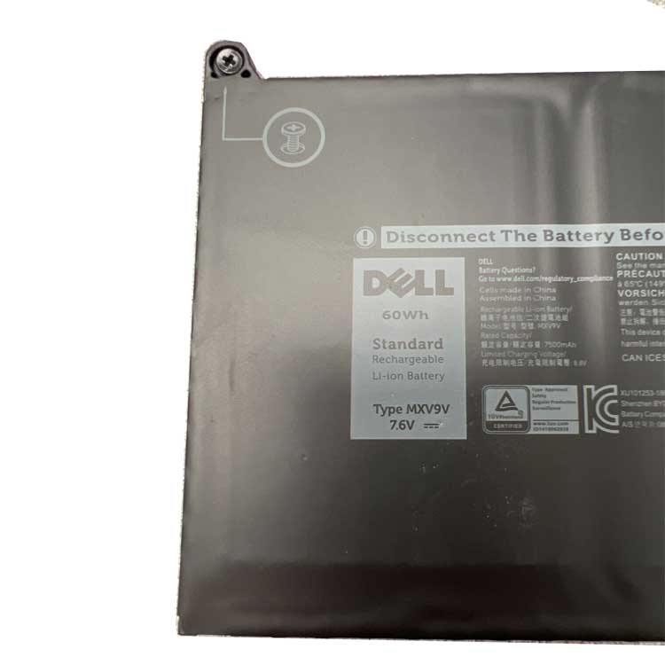 DELL MXV9V battery