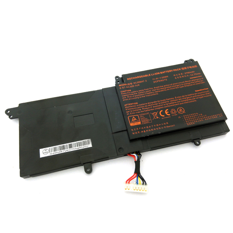 Replacement Battery for Clevo Clevo N130BU battery