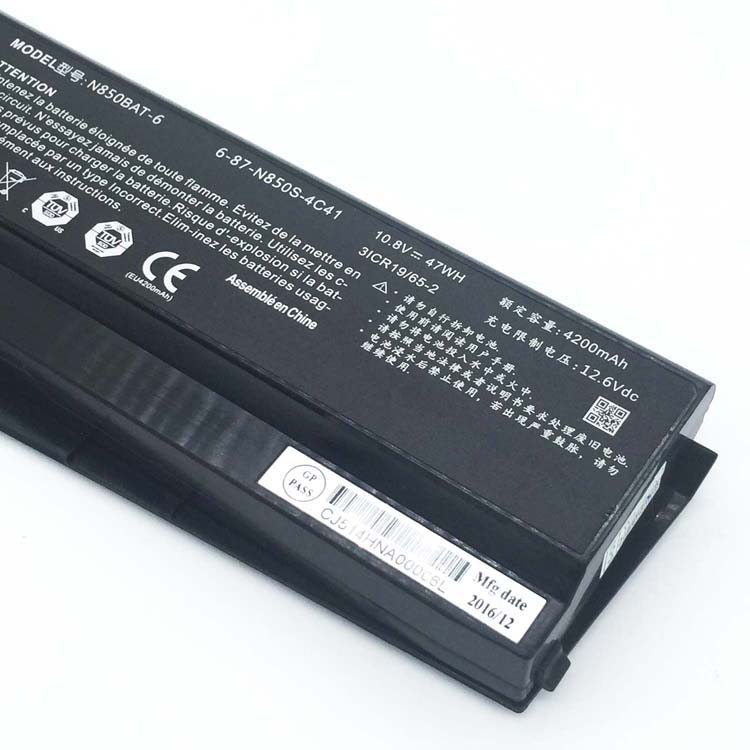 CLEVO N850HJ battery