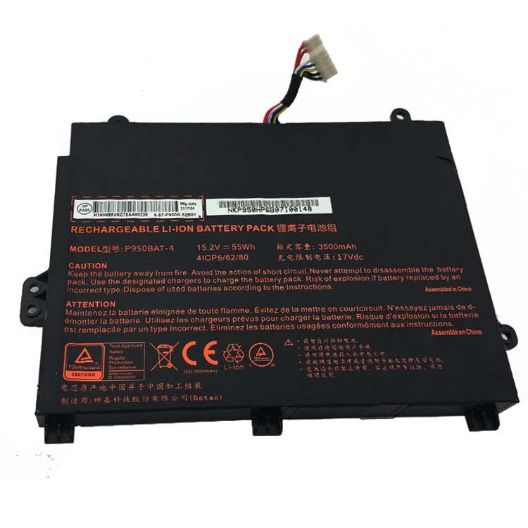 Replacement Battery for CLEVO 6-87-P950S-51E00 battery