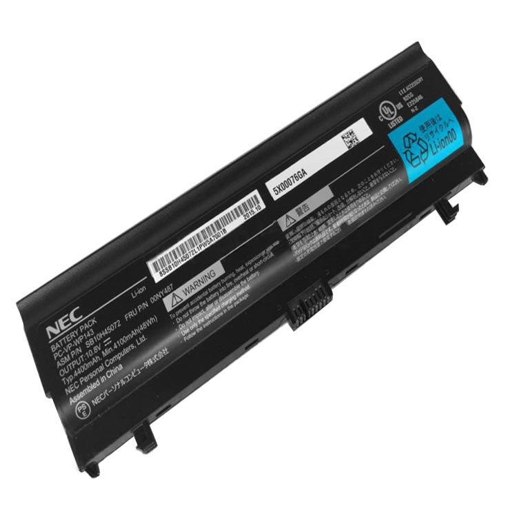 Replacement Battery for NEC NEC VersaPro PC-VP-WP143 battery