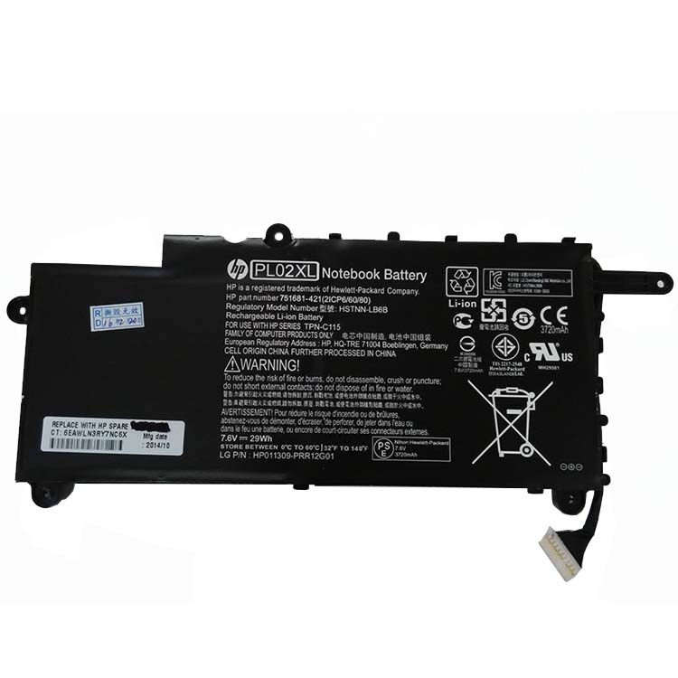 Replacement Battery for HP HP Pavilion 11-n010dx battery