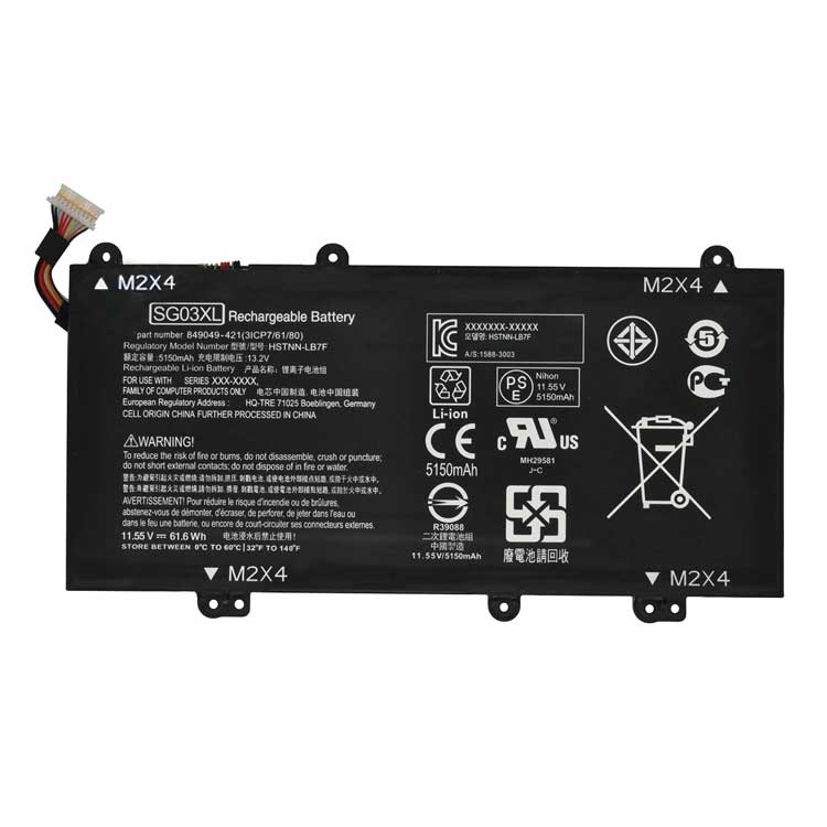 Replacement Battery for Hp Hp Envy 17-U011NR battery