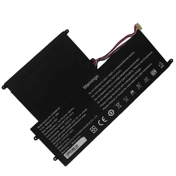 Replacement Battery for RTDPART UTL-516698-3S battery