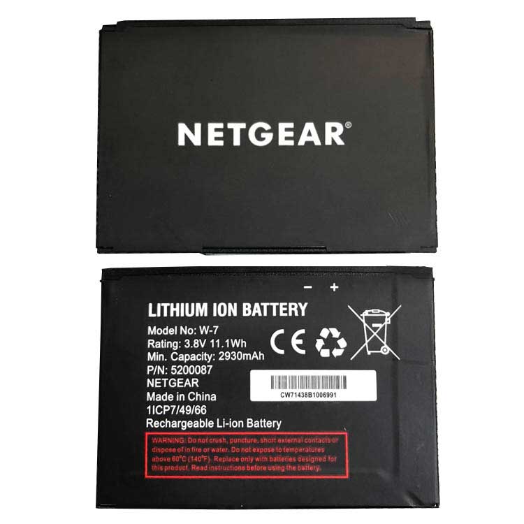 NETGEAR W-7 battery