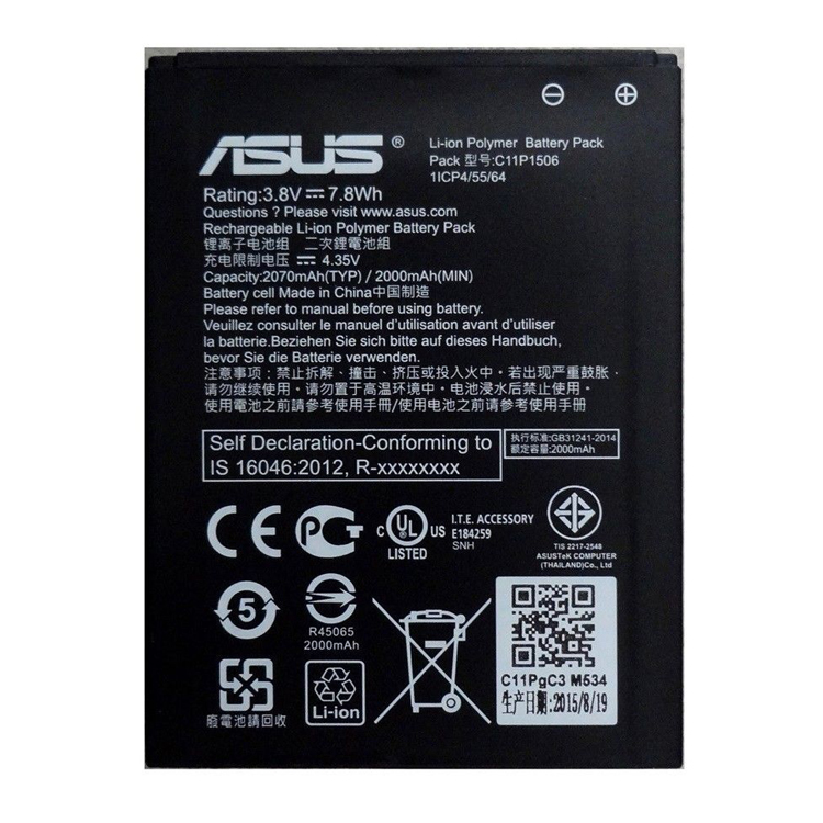 Asus Zenfone GO ZC500TG Bulk... battery