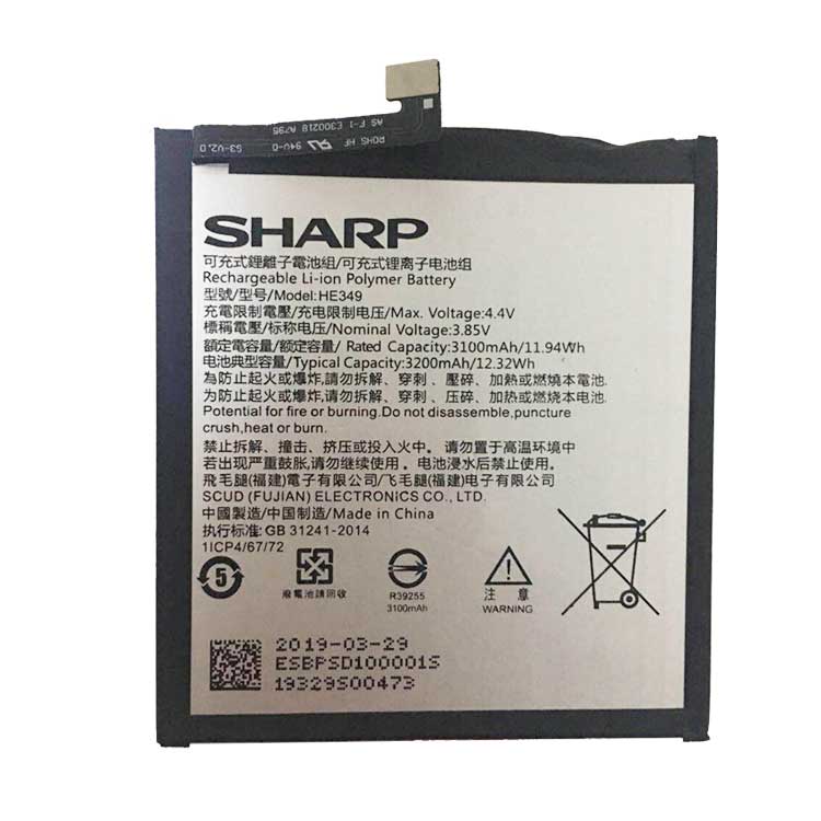 Sharp Aquos S3... battery